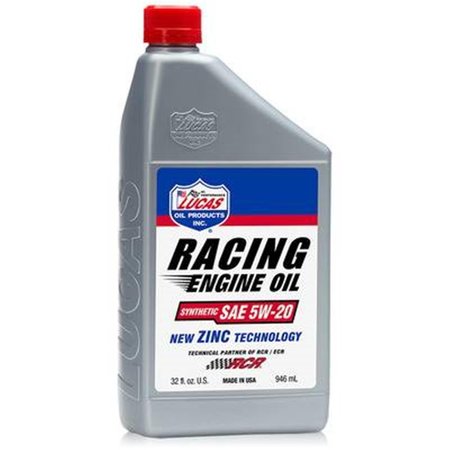 LUCAS OIL 10883 1 qt. 5W20 Synthetic Racing Motor Oil LUC10883